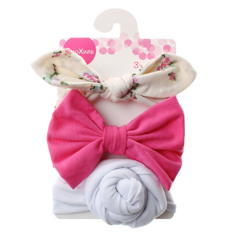 Baby Hair Bows Headband 3PC Set